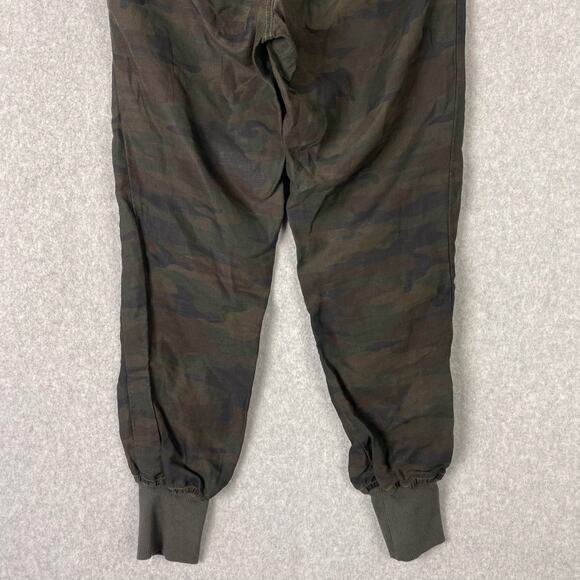 NSF Clothing Womens P/XS Camo Linen Blend High Rise Jogger Pant - Picture 6 of 8
